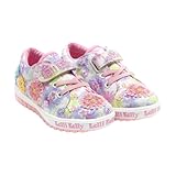 Lelli Kelly Girls Eloise Strap Trainers Pink Flower Shoes LK4912 (Pink, UK Footwear Size System, Little Kid, Numeric, Medium, 9)