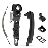 JAVOUKA Exterior Door Handle with Cable Fits for Renault Master MK3, for Opel Movano, for Nissan NV400 2010-2016, for Rear Left & Front Right & Rear Door Handle #806075963R, 806067794R