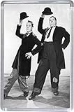 Laurel and Hardy Dancing Fridge Magnet 5 x 7.5 cm