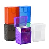 Risou 6 Pack MTG Card Deck Box Compatible with Magic The Gathering Card,TCG Card,OCG Card and Standard Size Card Game.Deck Box Holds 150+ Cards (NO CARDS),Colour