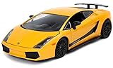 Jada Toys Fast & Furious 1:24 Lamborghini Gallardo Superleggera Die-cast Car Yellow, Toys for Kids and Adults