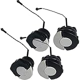 ZAMDOE Gas Fuel Cap + Oil Cap for STIHL MS200 MS210 MS230 MS250 MS260 MS270 MS280 MS340 MS341 MS361 MS380 MS381 MS390 MS441 MS460 MS880 MS171 MS181 MS192T Chainsaw Parts(4 Pack)