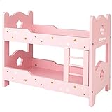 ColorBaby WOOMAX 49364 – Woomax Wooden Bunk Bed for Dolls, Bunk Bed, More3a