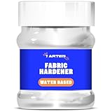 7 Artists Fabric Stiffener 230 ml – Textile Hardener for Cotton, Wool, Denim, Silk, Linen, Roller Blinds | Stiffening Fabric