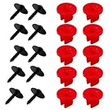 Undertray Cover Clips and Fasteners - 20PCS Engine Cover Fasteners With Screws - Engine Undertray Cover Clips for Ford Focus MK2 MK3 Mondeo MK3 MK4