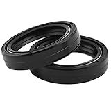 HZLXF1 Motorcycle Parts 41 53 Front Fork Damper Oil Seal Dust Seals For SUZUKI GSF400 Bandit 1991-93 GSXR1100 GSXR750 DR650S DR650 S (Color : 1 pair OIL SEAL)