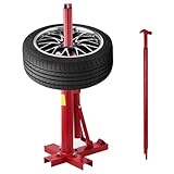 Trintion Manual Tyre Changer Portable Vehicles Garage Tool Car Tyre Changer Remover Suitable for Car Bicycle Kart Red