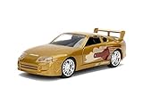 Jada JA99542 1:32 Slap Jack's 1993 Toyota Supra Turbo MkIV-Gold