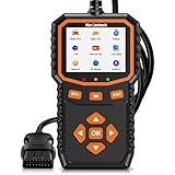 OBD2 Code Reader Diagnostic Scanner: OBD Fault Code Reader Check Engine Light Diagnostic Tool with Live Data Battery Tester Full OBDII Functions- Diagnostic Machine for All OBD Car BMW Ford VW Audi