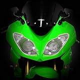 PSLER® Shield Screen Lens Headlight Protector Cover for Ninja ZX6R 2009-2016