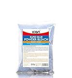 ican London Dust Free Rapid Blue Powder Bleach Hair Lightener 500gram Packet