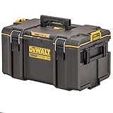 Durable DS300 toolbox with IP65 seal, 50kg load, auto-latching, removable tray, and tracker-ready design—ideal for secure, stackable jobsite tool storage.
