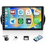 4G+64G Android 13 Car Stereo for Fiat Fiorino Qubo, Peugeot Bipper 2008-2016 with Wireless CarPlay Android Auto 10" Car Radio with Bluetooth 5.0 16EQ GPS WiFi FM RDS HD Reversing Camera