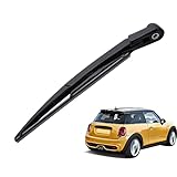 Effitnee Rear Wiper Arm Blade and Arm Set, Back Windscreen Wiper Assembly for Mini Cooper One R50 2001-2006