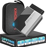 KINGBOLEN EDIAG Elite OBD2 Scanner Bluetooth,Bi-directional Scan Tool Full System Car Diagnostic Tool for iOS & Android,15 Resets Oil,Brake,DPF Regeneration Tool No Subscriptions Lifetime Update.