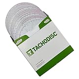 TMSCUMBRIA Tachograph Chart (100 in box) 125km Pear shaped centre T1/T2