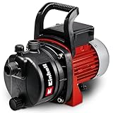 Einhell Garden Water Pump - 650W, 3.6 Bar Pressure, 3,800 l/h Flow Rate, 8m Max. Suction Height - GC-GP 6538 With Water Filler Screw, Water Drain Screw and Carrying Handle
