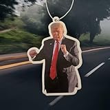 Novelty Car Air Freshener, Funny Design, Hanging Vehicle Deodoriser, Joke gift secret Santa