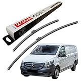 Silbak Windscreen Wipers, fits for MERCEDES-BENZ VITO (2014 ONWARDS) Front Wiper Blades, 700mm/450mm