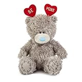 Me To You Tatty Teddy 'Be Mine' 10cm Bear - Official Valentine's Day Collection, Grey