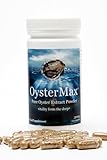 OysterMax® by Marine Healthfoods | Pure Oyster Extract | Natural Zinc Supplement | Energy Booster | Contains Natural Zinc from Oysters | 120 Capsules (1) (Zinc Supplement - Pack 1)