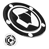 For Kawasaki Compatible Gas Cap Decal for Models For Z750 Z1000 ZX10R ZX14 650R ER6N Featuring Sleek Segmented Design for Improved Fitment and Protection