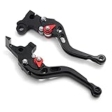 Tarazon CNC Brake Lever Clutch Lever Set Adjustable Suitable for Ducati 749 999 1098 1198 S R / 848 Streetfighter S EVO/899 1199 1299 PANIGALE/Diavel/Carbon/Monster 1200/Multistrada 1200 S