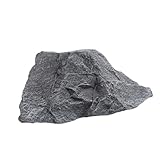 Baoblaze Artificial Rock Covers Large Fake Rocks Fake Boulder Landscape Rocks Realistic Landscaping Decoration for Garden Patio Lawn Yard Decorative Faux Stone,Style F-34x25x21cm