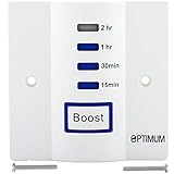 SPARES2GO Energy Saving 15 Minute to 2 Hour Electronic Boost Timer for Immersion/Room Heater