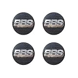 STREHN Car Wheel Hub Centre Caps Cover Sticker for BBS 56MM Tyres Rims Styling Decoration Decals Protector Accessories,D-Blackstyle