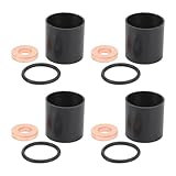 Universal 4 Piece Leak proof Injector Seal Kit,Compatible With Renault Trafic Master O pel Movano 2.2 2.5DCI