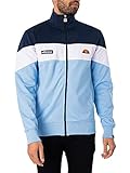 ellesse Caprini Track/Zip Jacket Navy/Light Blue/White 2XL