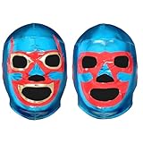 Mexican Wrestling Mask for Adults - Authentic Luchador Wrestler Costume Mask for Halloween & Party