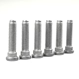 ROBUST 6 Pcs Rear Studs M14x60 Twin Wheel for Ford Transit YC151118CA A4170050 4170050 2006-2014