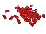 LEGO 50 x Brick 2 x 4 Red