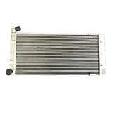 2 Row Aluminum Radiator For 1991-1995 Compatible For VW Corrado 53I VR6 Conversion Turbo 2.9L Manual/1983-1992 Compatible For VW Golf MKII 19E G60 1.8L Manual