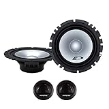 Alpine Electronics 2-Way Coaxial Speakers, White