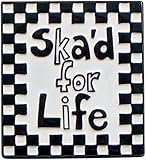 GBJUK Ska'd For life Enamel Pin Lapel Badge with Butterfly Clasp Back