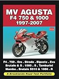 MV Agusta F4 750 and 1000 1997-2007 Road Test Portfolio
