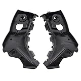 2 PCS/SET SHLPDFM Black Front Bumper Bracket Left & Right 741688 741687 Front Bumper to Wing Support Bracket Fits for Citroen C1 Peugeot 107 2005-2014