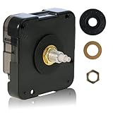 ZCYKJ Replacement 12888 Battery Wall Clock Movement Silent Mechanism Motor Tool Replace Points, DIY Wall Clock Part Repair Kit (20mm)