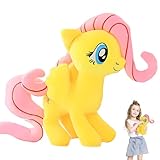 Shirene Rainbow Dash My Little Pony Plush Toy, Rainbow Plush Unicorn Soft Toy, 20 cm