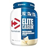 Dymatize Elite Casein Protein Powder Smooth Vanilla 1800g – Slow-Release Casein with BCAAs
