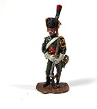 OPO 10 - Horse Chasseurs regiments of the Imperial Guard soldier figurine 1/32 60mm EMPIRE NAPOLEON Del Prado Collection (N15)