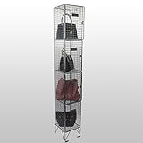 4 Door Economy Wire Mesh Locker 305mm deep