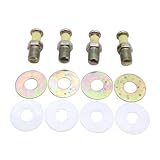 4 X Door Lock Striker Pins 357837034 Compatible With VW Golf MK2 Corrado Scirocco Polo