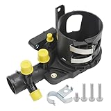 Hoypeyfiy A6512006000 Water Outlet Fuel Filter Housing Replacement for Mercedes-benz C E S Class Vito Sprinter 2500 3500 E250 GLE GLK ML 250 A6512003900 6512000456 6512001056 6512001556 6512001656