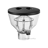 Mazzer Mini Short Low Profile Hopper Complete with Lid & Sliding Gate - OEM / Replacement hopper fits the Mazzer Mini, Mazzer Mini E, and the Super Jolly.