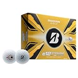Bridgestone Golf 2025 e12 Straight White, Dozen