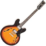 VINTAGE SEMI-ACOUSTIC 12 STRING GUITAR - SUNBURST